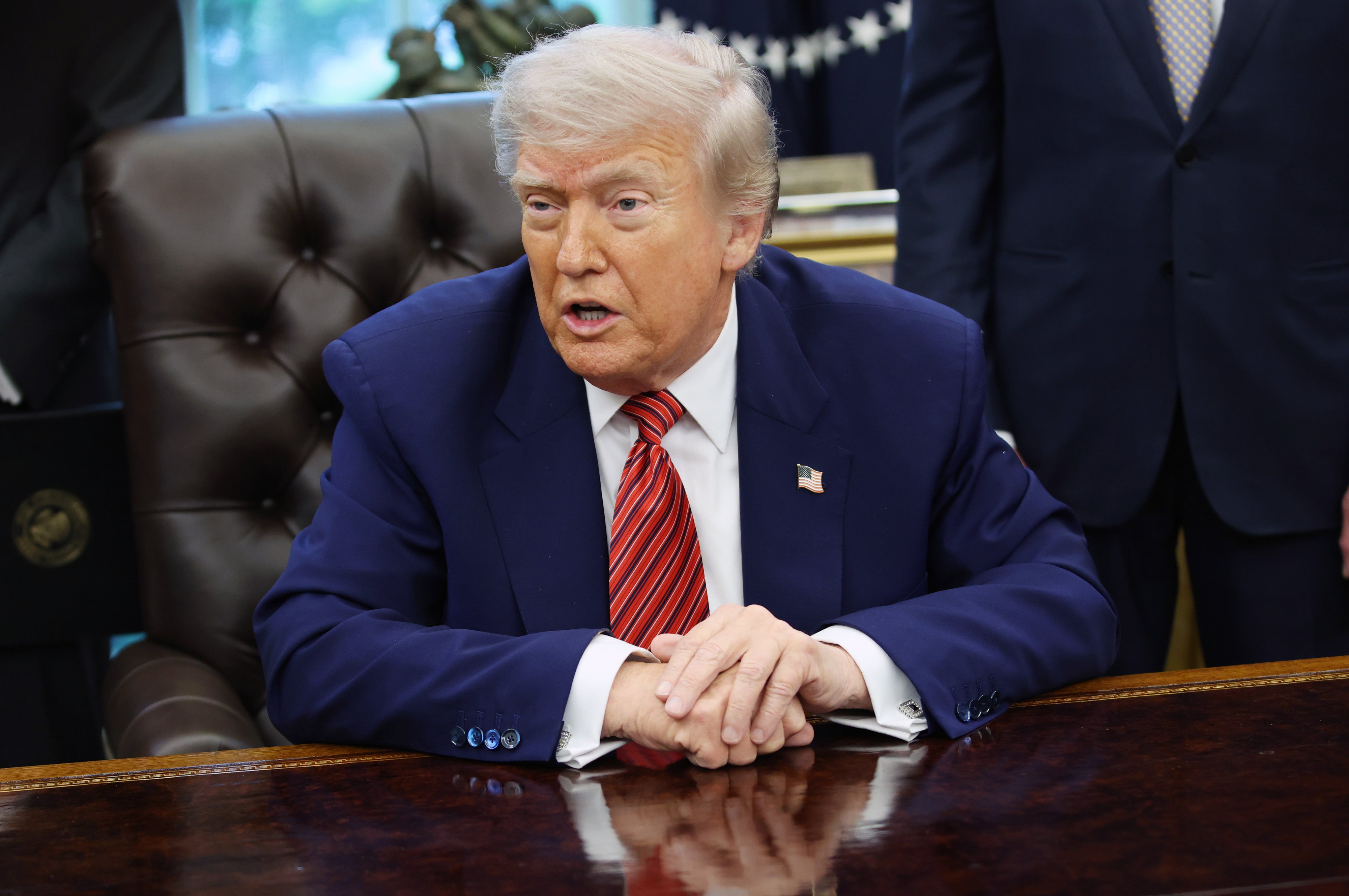 Donald Trump acepta la petición de Von der Leyen y postpone los aranceles del 50% a la UE hasta el 9 de julio Donald Trump acepta la petición de Von der Leyen y postpone los aranceles del 50% a la UE hasta el 9 de julio