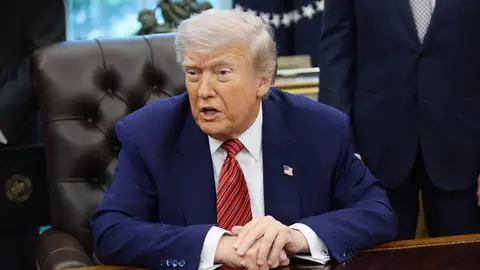El presidente de Estados Unidos, Donald Trump, en una foto de archivo El presidente de Estados Unidos, Donald Trump, en una foto de archivo