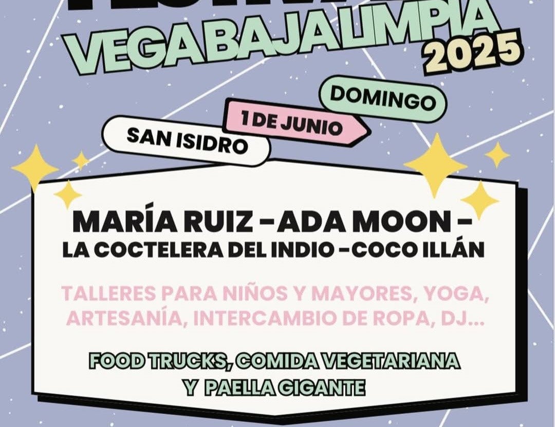 San Isidro acoge este domingo el segundo EcoFestival 'Vega Baja Limpia' con una jornada repleta de actividades para todos San Isidro acoge este domingo el segundo EcoFestival 'Vega Baja Limpia' con una jornada repleta de actividades para todos