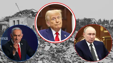 Las guerras de Ucrania y Gaza se le atragantan a Trump: por qué no logra presionar a Putin y a Netanyahu Las guerras de Ucrania y Gaza se le atragantan a Trump: por qué no logra presionar a Putin y a Netanyahu