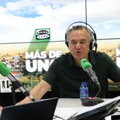 Roberto Brasero y Carlos Alsina en 'Más de Uno' Roberto Brasero y Carlos Alsina en 'Más de Uno'