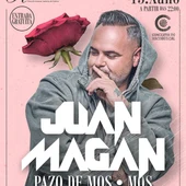 Juan Magán, actuación estelar de la Festa da Rosa de Mos Juan Magán, actuación estelar de la Festa da Rosa de Mos