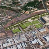Los terrenos del futuro 'Sportech' en El Puerto
