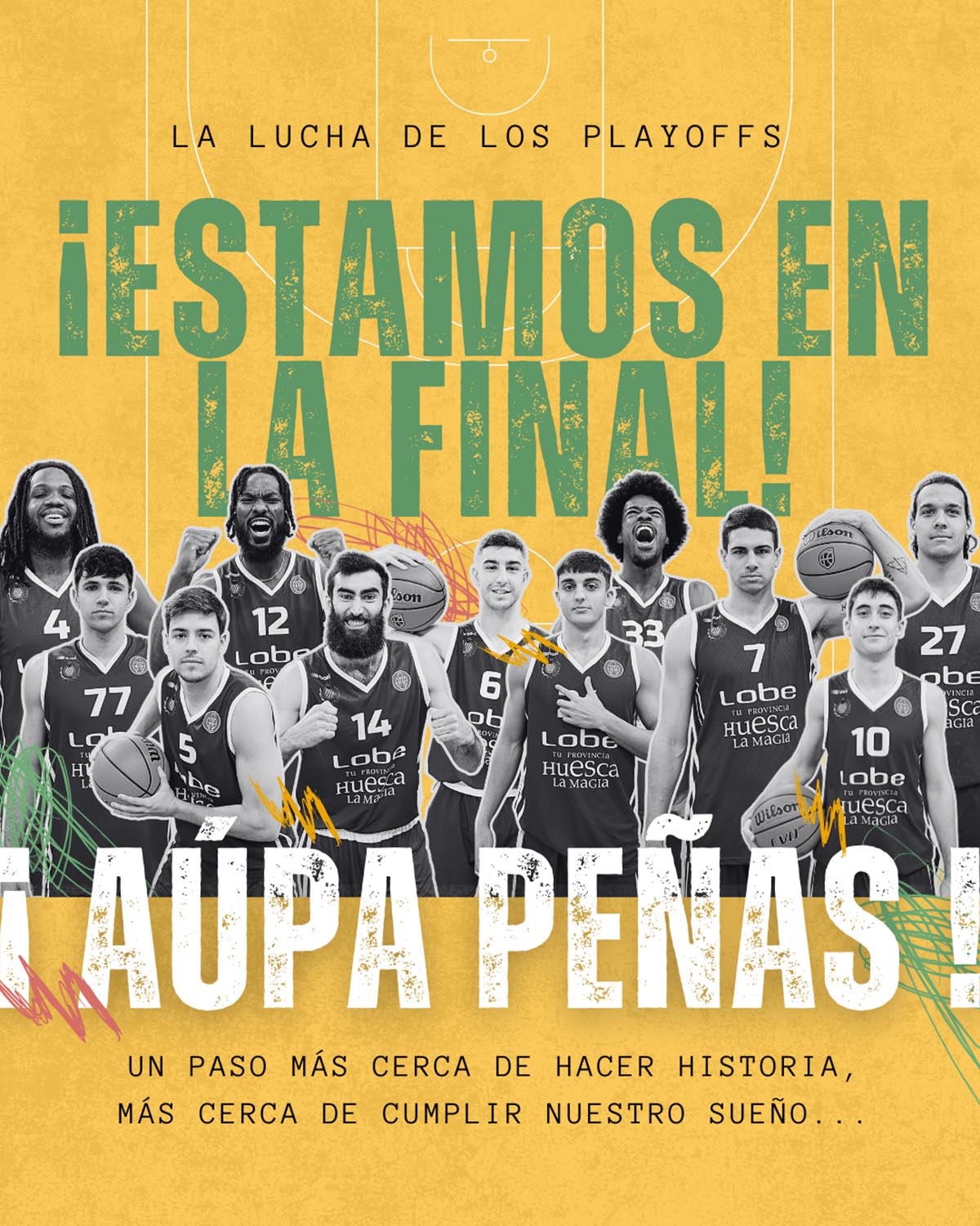 Una pantalla gigante permitirá a los oscenses seguir los partidos del Peñas y el Bada Una pantalla gigante permitirá a los oscenses seguir los partidos del Peñas y el Bada