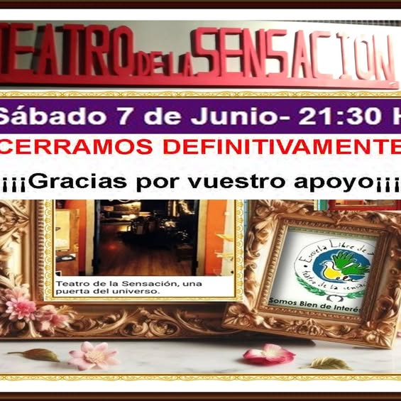 El Teatro de la Sensación de Ciudad Real cierra definitivamente El Teatro de la Sensación de Ciudad Real cierra definitivamente