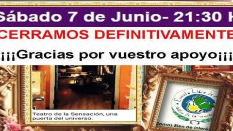 El 7 de junio cerrará definitivamente el Teatro de la Sensación de Ciudad Real