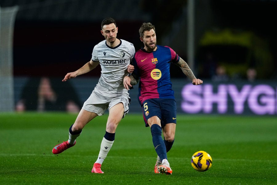 Osasuna eleva al TAD el recurso por alineación indebida del Barcelona Osasuna eleva al TAD el recurso por alineación indebida del Barcelona