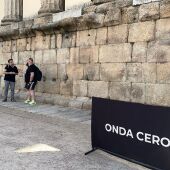 Inma Pineda, en el Templo de Diana