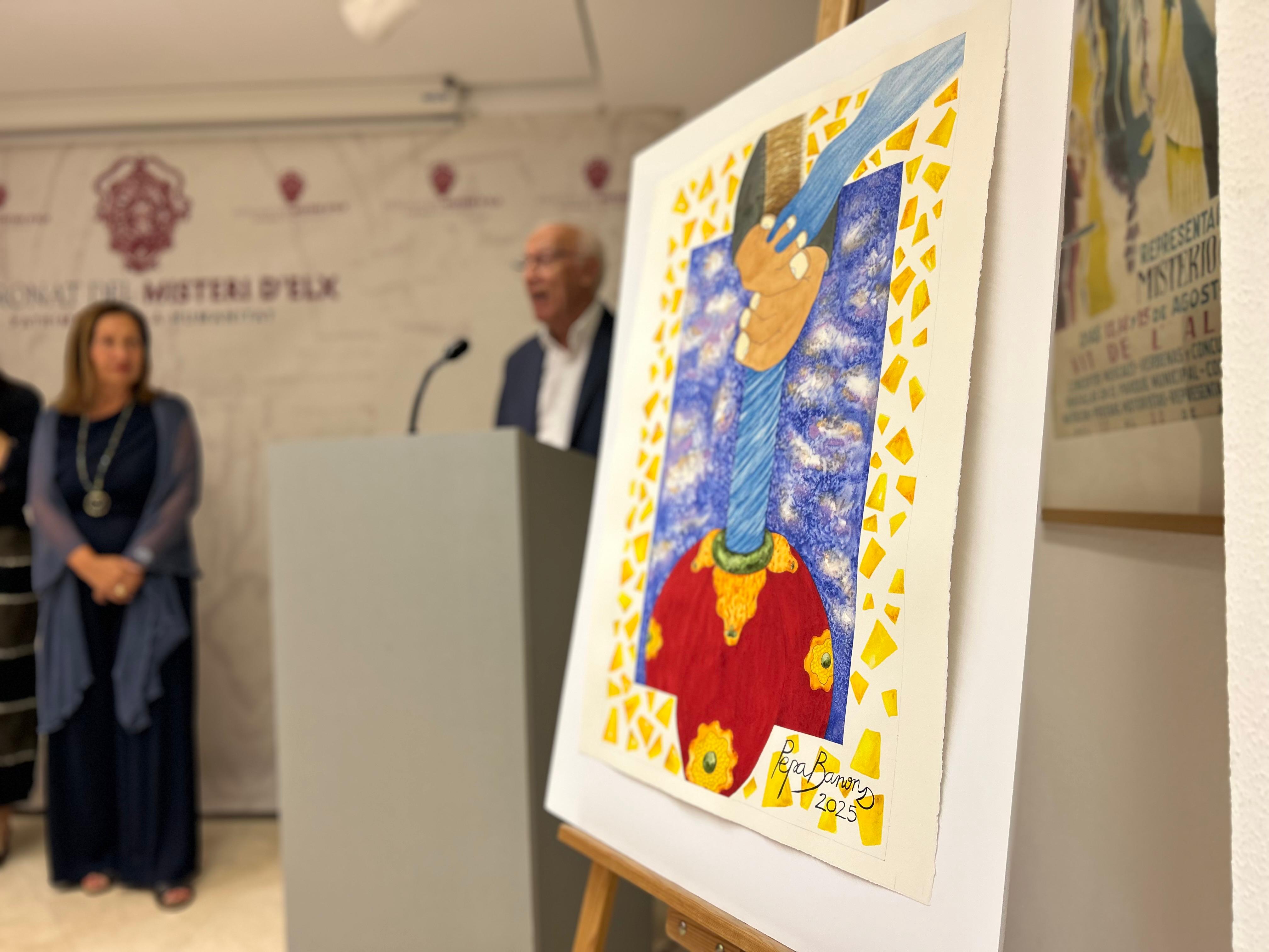 Las manos de los tramoyistas anuncian el Misteri d’Elx Las manos de los tramoyistas anuncian el Misteri d’Elx