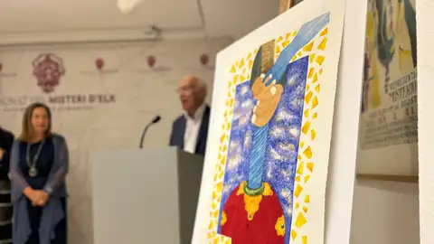 El cartel anunciador del Misteri d'Elx de 2025 es obra de la artista Pepa Ferrández. El cartel anunciador del Misteri d'Elx de 2025 es obra de la artista Pepa Ferrández.