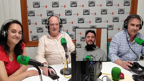 Maica Tejerina, isidro Cidfuentes, Federico Lucendo y Vicente Cruz Maica Tejerina, isidro Cidfuentes, Federico Lucendo y Vicente Cruz