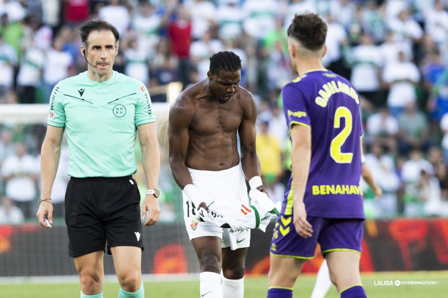 Sory Kaba: "Mi sueño siempre ha sido jugar en Primera con el Elche" Sory Kaba: "Mi sueño siempre ha sido jugar en Primera con el Elche"