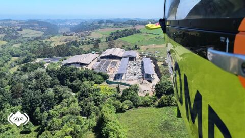 Lugar en el que se ha producido el accidente/ SEPA Asturias