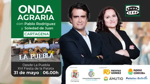 Especial 'Onda Agraria' desde Cartagena con la Fiesta de la Patata como protagonista Especial 'Onda Agraria' desde Cartagena con la Fiesta de la Patata como protagonista
