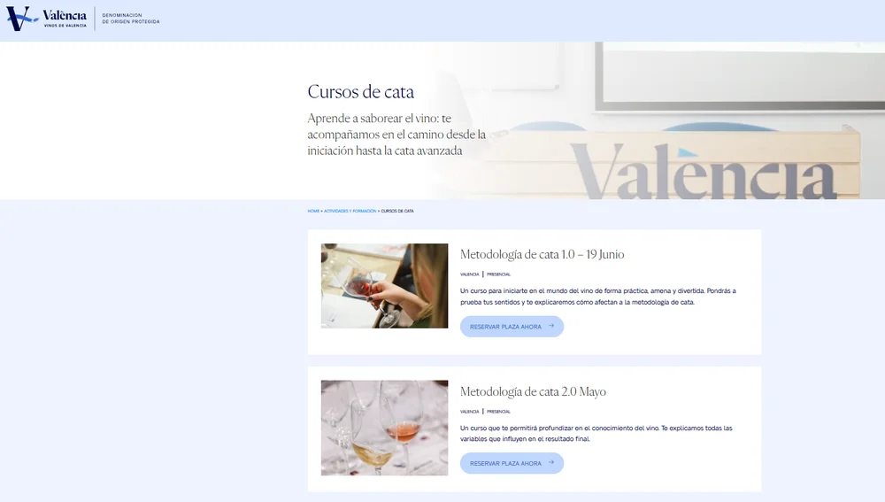 Cursos de cata Cursos de cata