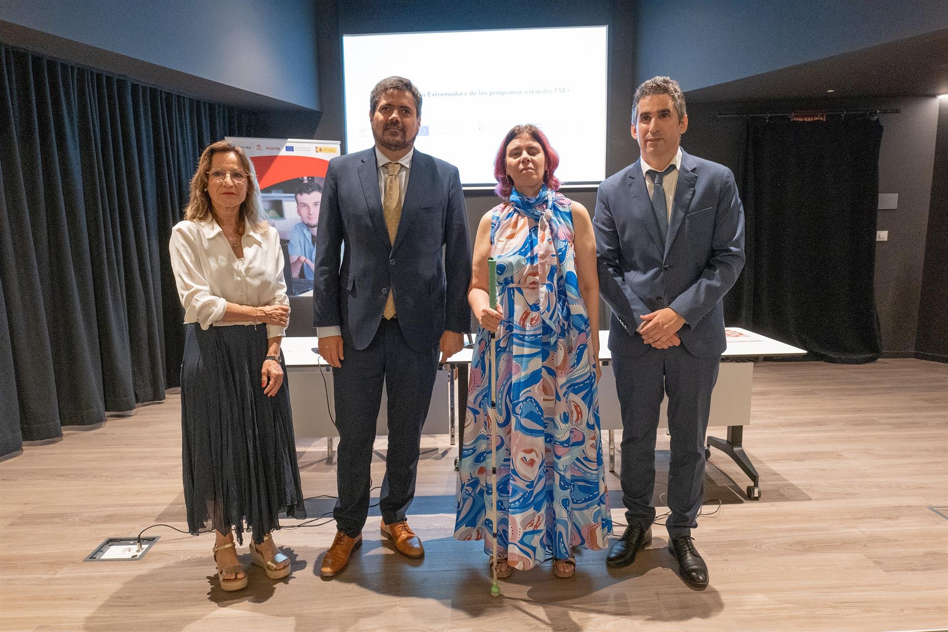 Más de 9.300 discapacitados se beneficiarán en Extremadura de los programas estatales FSE+ de Empleo Juvenil e Inclusion Más de 9.300 discapacitados se beneficiarán en Extremadura de los programas estatales FSE+ de Empleo Juvenil e Inclusion