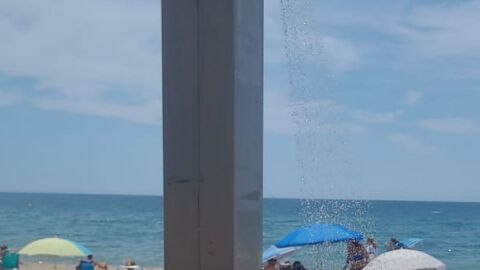 Ducha playa Marbella