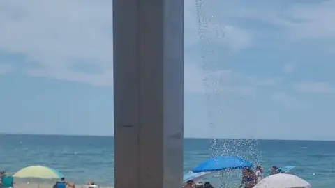 Ducha playa Marbella Ducha playa Marbella