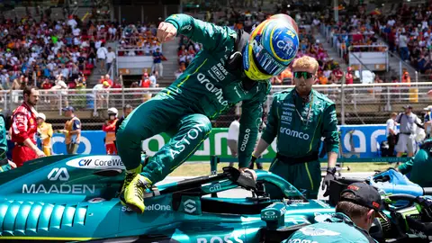 Fernando Alonso, durante el Gran Premio de España de Fórmula Uno Fernando Alonso, durante el Gran Premio de España de Fórmula Uno