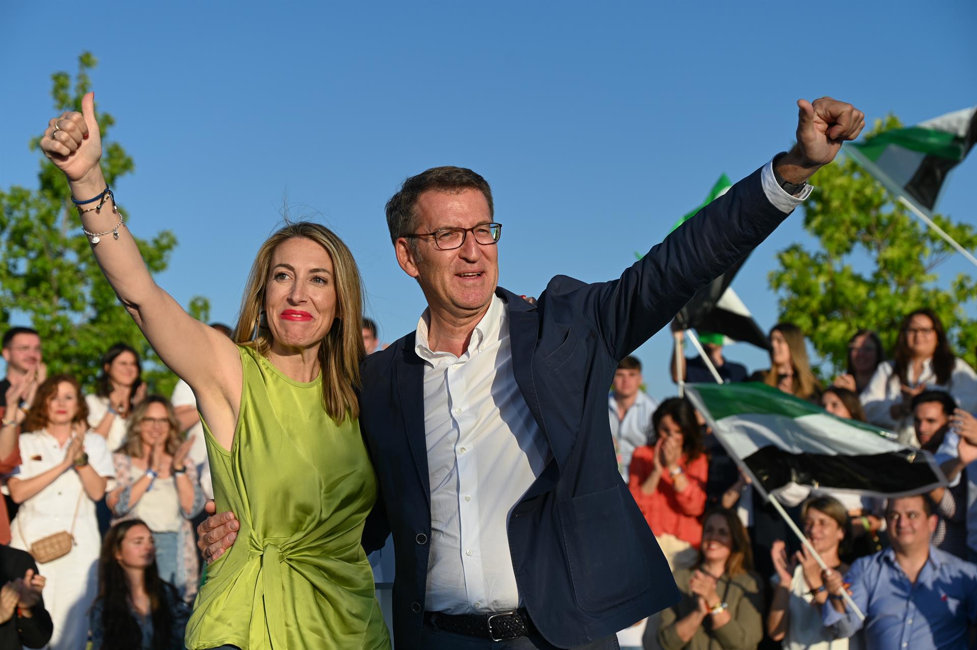 Feijóo y Guardiola celebrarán la tarde de este lunes en Cáceres un acto en el marco de la gira del líder del PP para ser reelegido Feijóo y Guardiola celebrarán la tarde de este lunes en Cáceres un acto en el marco de la gira del líder del PP para ser reelegido