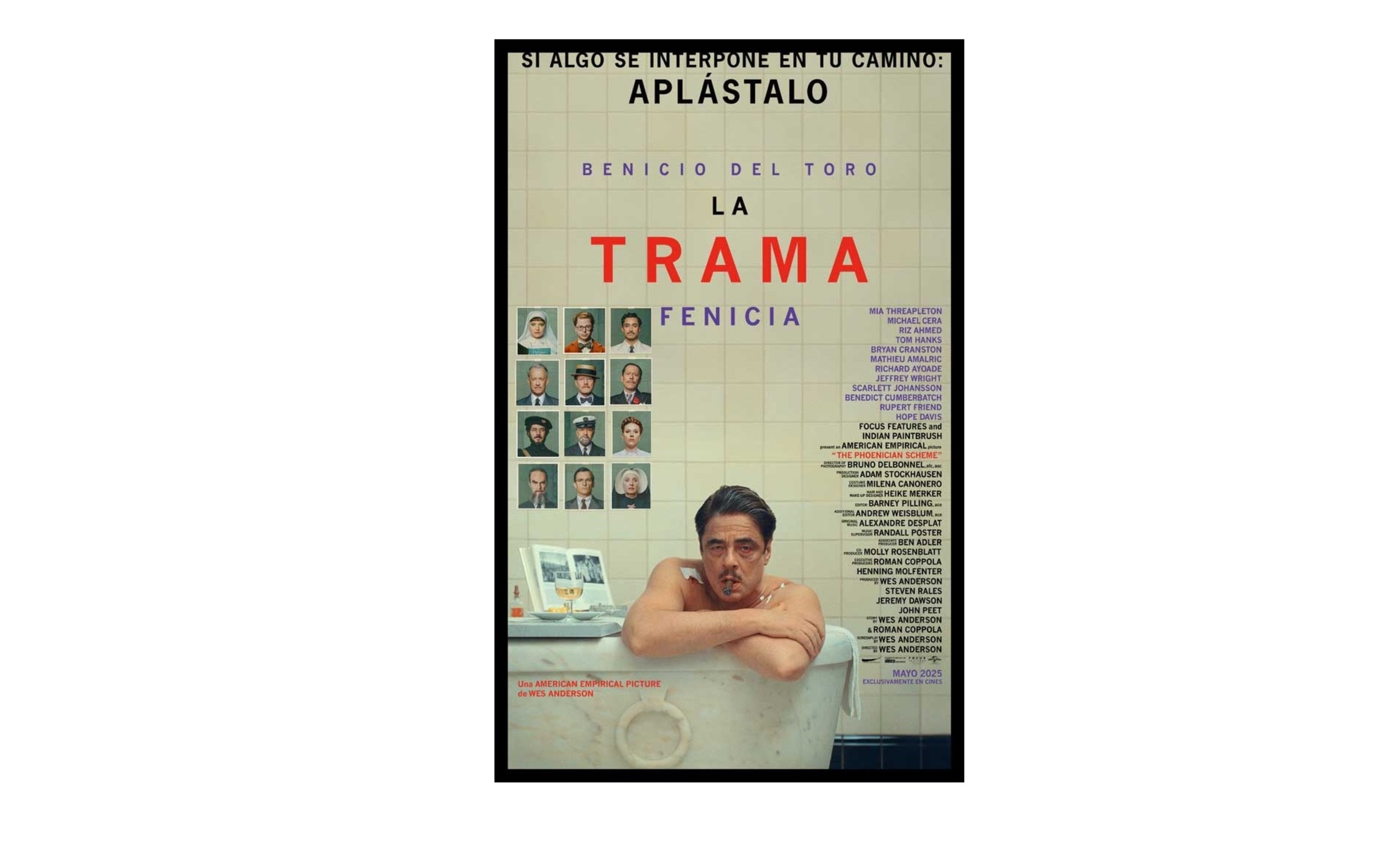 El regreso de Wes Anderson: "La trama fenicia". El regreso de Wes Anderson: "La trama fenicia".