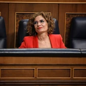 María Jesús Montero en una sesión de control al Gobierno en el Congreso María Jesús Montero en una sesión de control al Gobierno en el Congreso