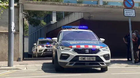 Imagen de archivo de un coche de los Mossos d'Esquadra Imagen de archivo de un coche de los Mossos d'Esquadra