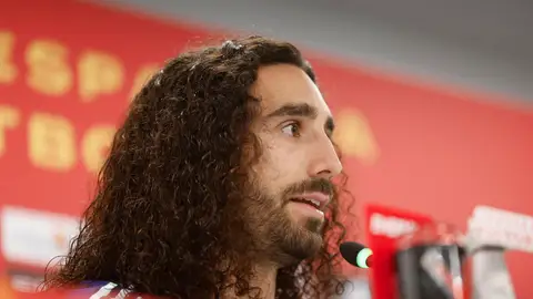 Marc Cucurella en la concentración de la selección española, junio 2025 Marc Cucurella en la concentración de la selección española, junio 2025