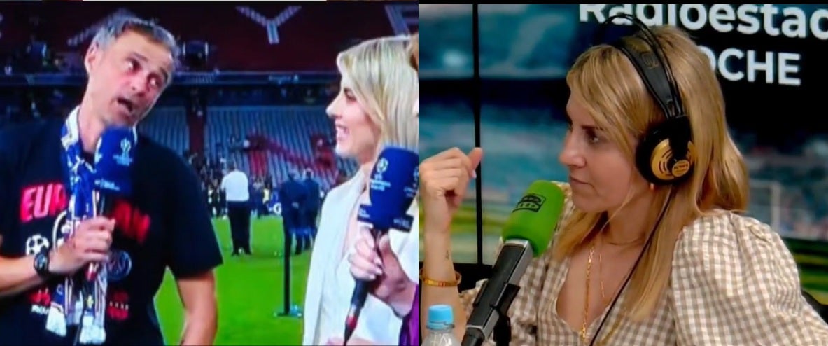 Susana Guasch, tras la polémica con Luis Enrique: "Sabe que hace un escarnio público" Susana Guasch, tras la polémica con Luis Enrique: "Sabe que hace un escarnio público"