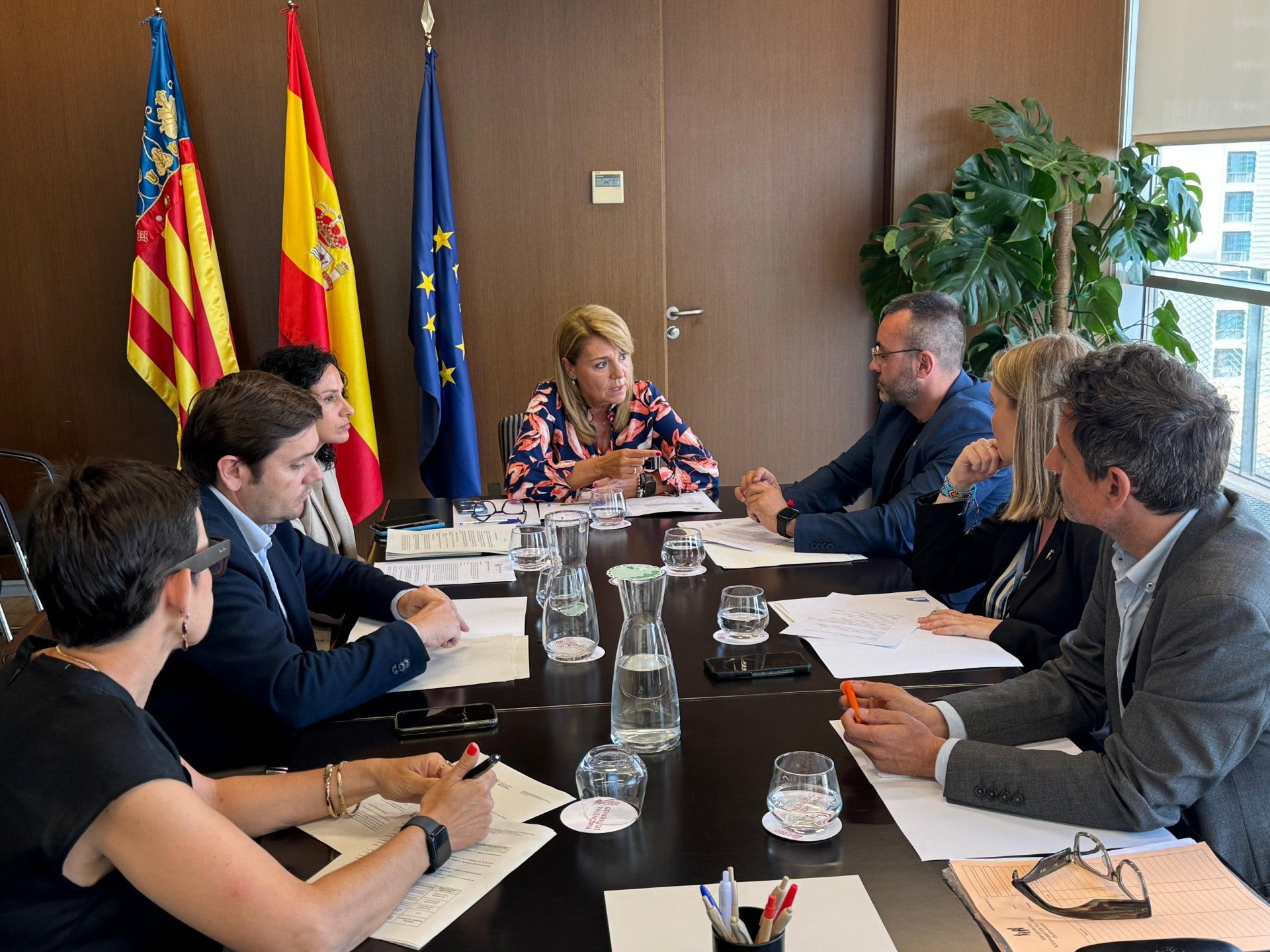 Camarero reafirma el compromiso con Vila-real para crear dos plazas adicionales en la residencia de discapacidad Camarero reafirma el compromiso con Vila-real para crear dos plazas adicionales en la residencia de discapacidad
