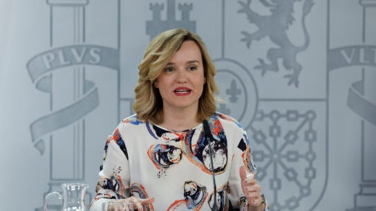  La ministra de Educaci&oacute;n, Formaci&oacute;n Profesional y Deportes y portavoz del Gobierno, Pilar Alegr&iacute;a/ EFE/ JJ. Guill&eacute;n 