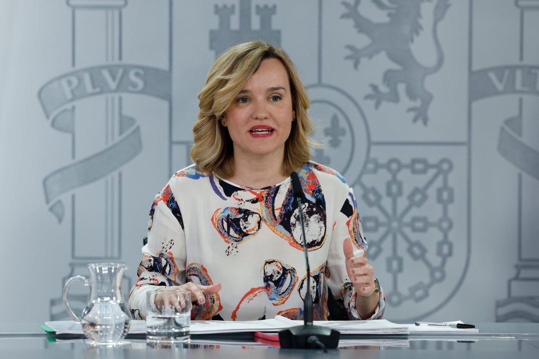 Pilar Alegría insiste en señalar al capitán de la UCO: "Esos mensajes de una agresividad preocupante existen" Pilar Alegría insiste en señalar al capitán de la UCO: "Esos mensajes de una agresividad preocupante existen"