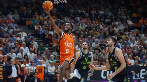 Valencia firma ante Gran Canaria la mayor renta en unos cuartos de los 'play offs' Valencia firma ante Gran Canaria la mayor renta en unos cuartos de los 'play offs'