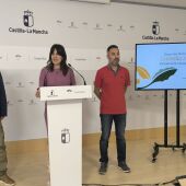 Casto Sánchez, Blanca Fernández y Juan Pedro García