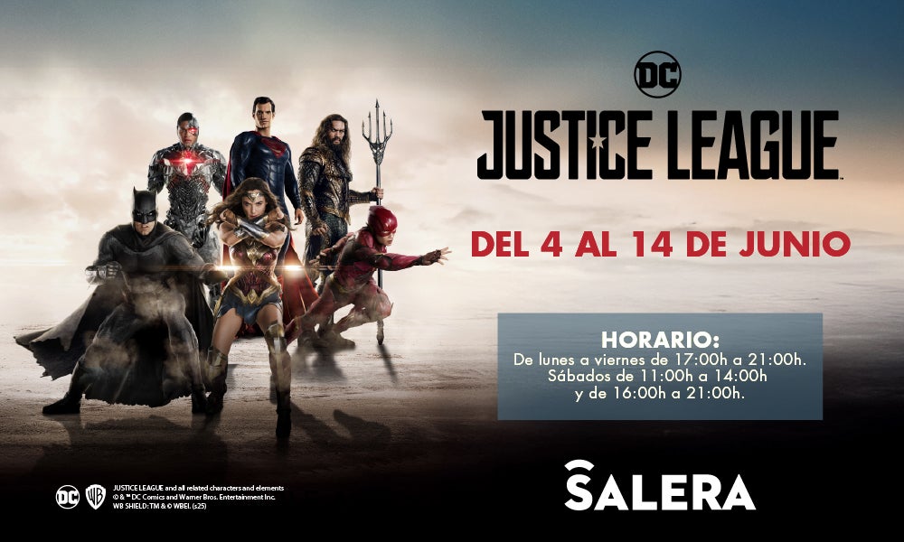 La Liga de la Justicia llegan al Centro Comercial Salera con una experiencia inmersiva La Liga de la Justicia llegan al Centro Comercial Salera con una experiencia inmersiva