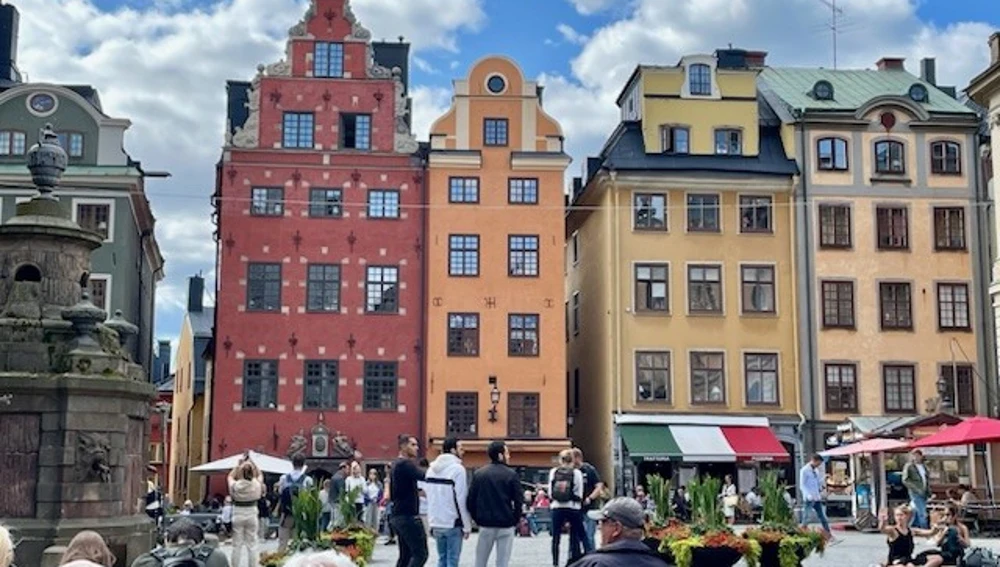 Plaza Stortorget en Estocolmo Plaza Stortorget en Estocolmo