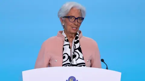 Imagen de la presidenta del Banco Central Europeo (BC), Christine Lagarde.(Alemania) magen de la presidenta del Banco Central Europeo (BC), Christine Lagarde.(Alemania)