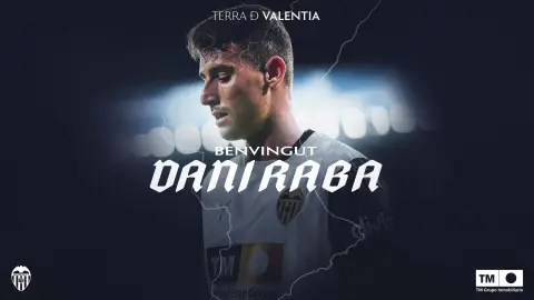 Dani Raba, nuevo jugador del Valencia CF Dani Raba, nuevo jugador del Valencia CF