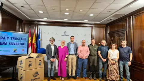 Gobierno regional y Repsol Renovables firman un acuerdo pionero para la recogida y traslado de fauna silvestre Gobierno regional y Repsol Renovables firman un acuerdo pionero para la recogida y traslado de fauna silvestre