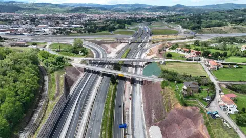 Salida desde Sierrapando con sentido Bilbao Salida desde Sierrapando con sentido Bilbao