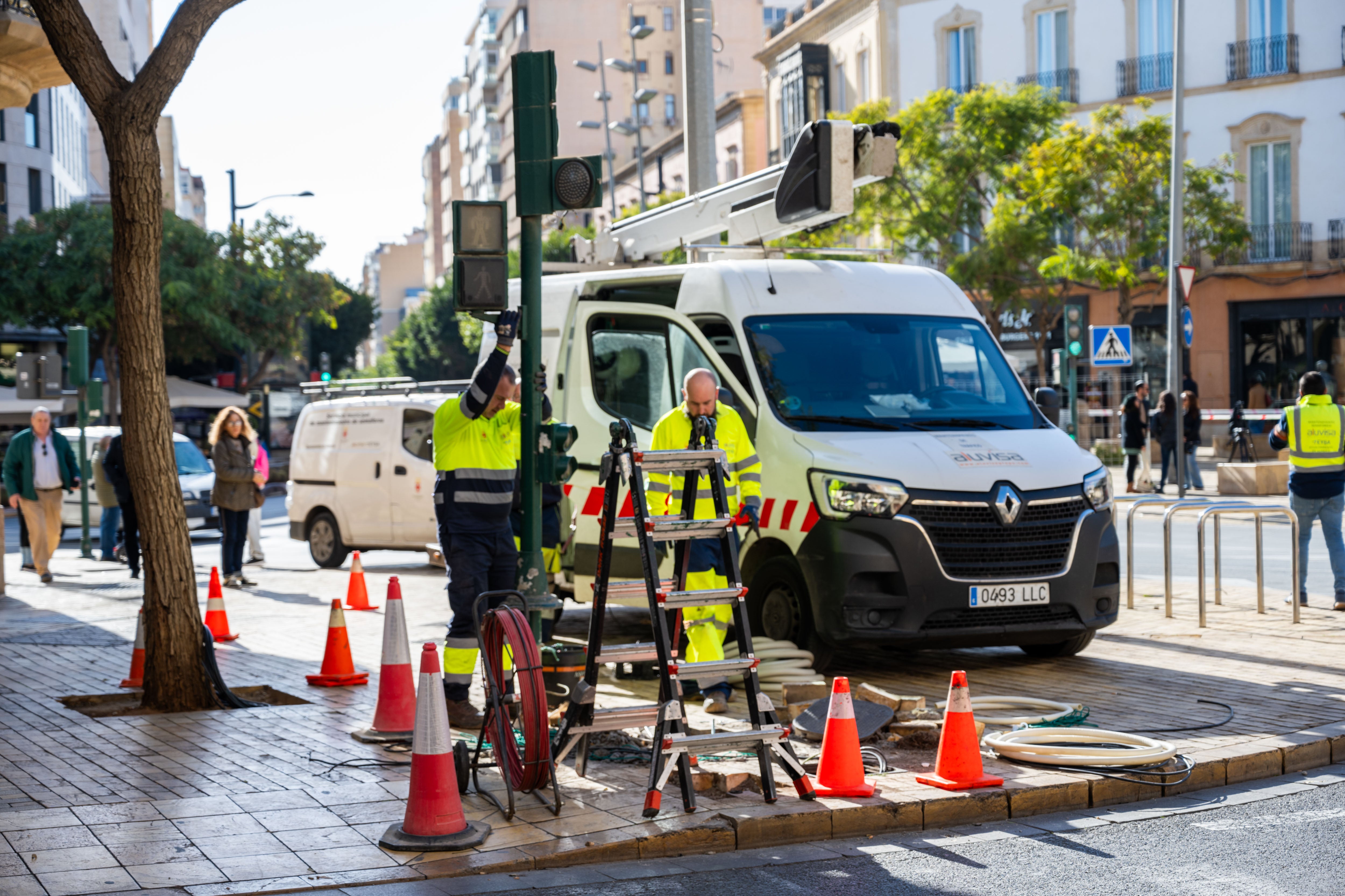 La feria del mediodía se trasladará al Mirador de la Rambla ante las obras de remodelación del Paseo La feria del mediodía se trasladará al Mirador de la Rambla ante las obras de remodelación del Paseo