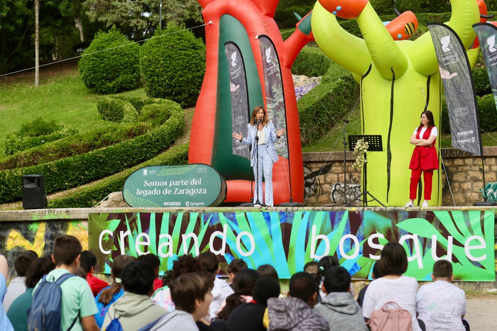 Zaragoza celebra el Día del Medio Ambiente con música y actividades escolares Zaragoza celebra el Día del Medio Ambiente con música y actividades escolares