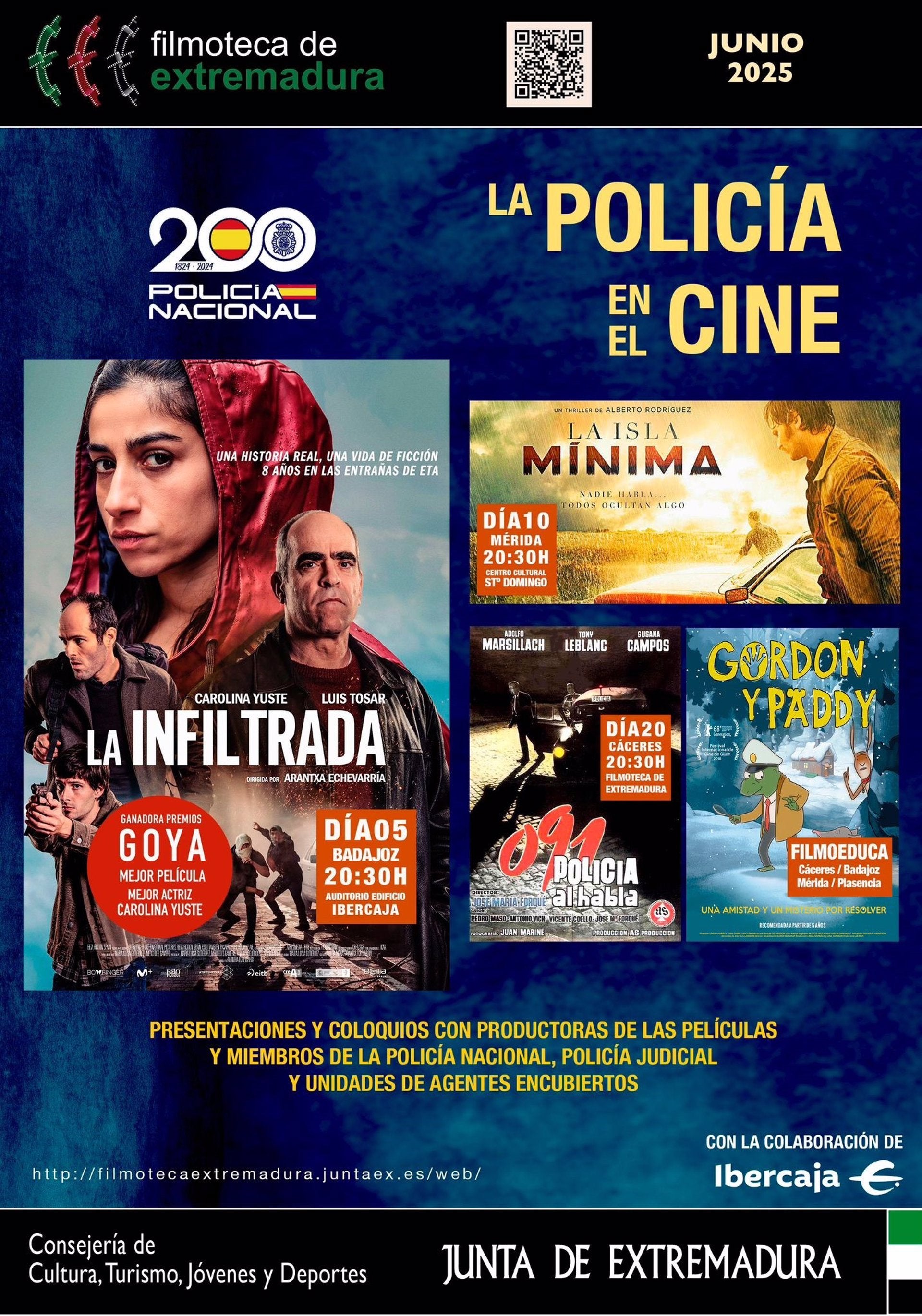 Un ciclo de películas de temática policial llega a Badajoz, Cáceres, Mérida y Plasencia Un ciclo de películas de temática policial llega a Badajoz, Cáceres, Mérida y Plasencia