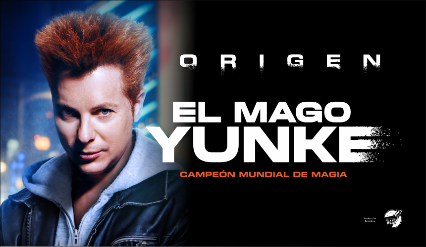 El mago Yunke llega al López de Ayala con su espectáculo 'Origen' El mago Yunke llega al López de Ayala con su espectáculo 'Origen'