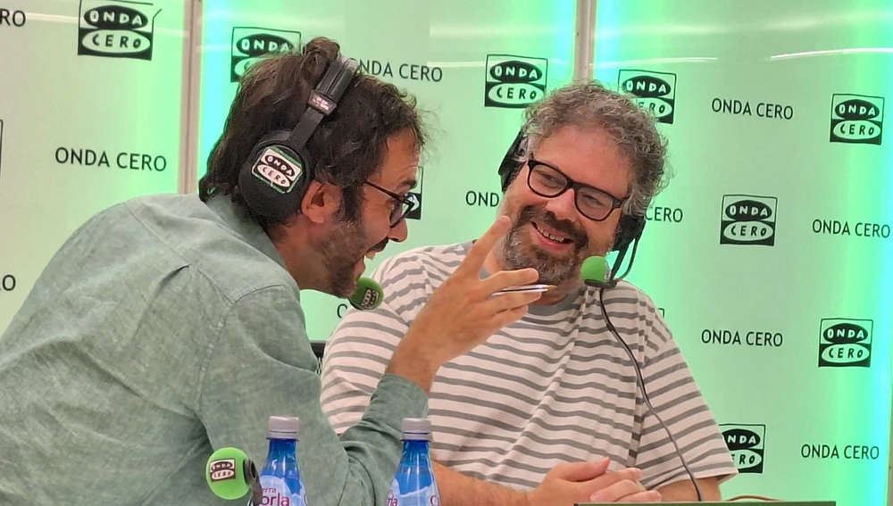 Jorge Freire y Sergio del Molino en La Cultureta desde Valdepeñas Jorge Freire y Sergio del Molino en La Cultureta desde Valdepeñas