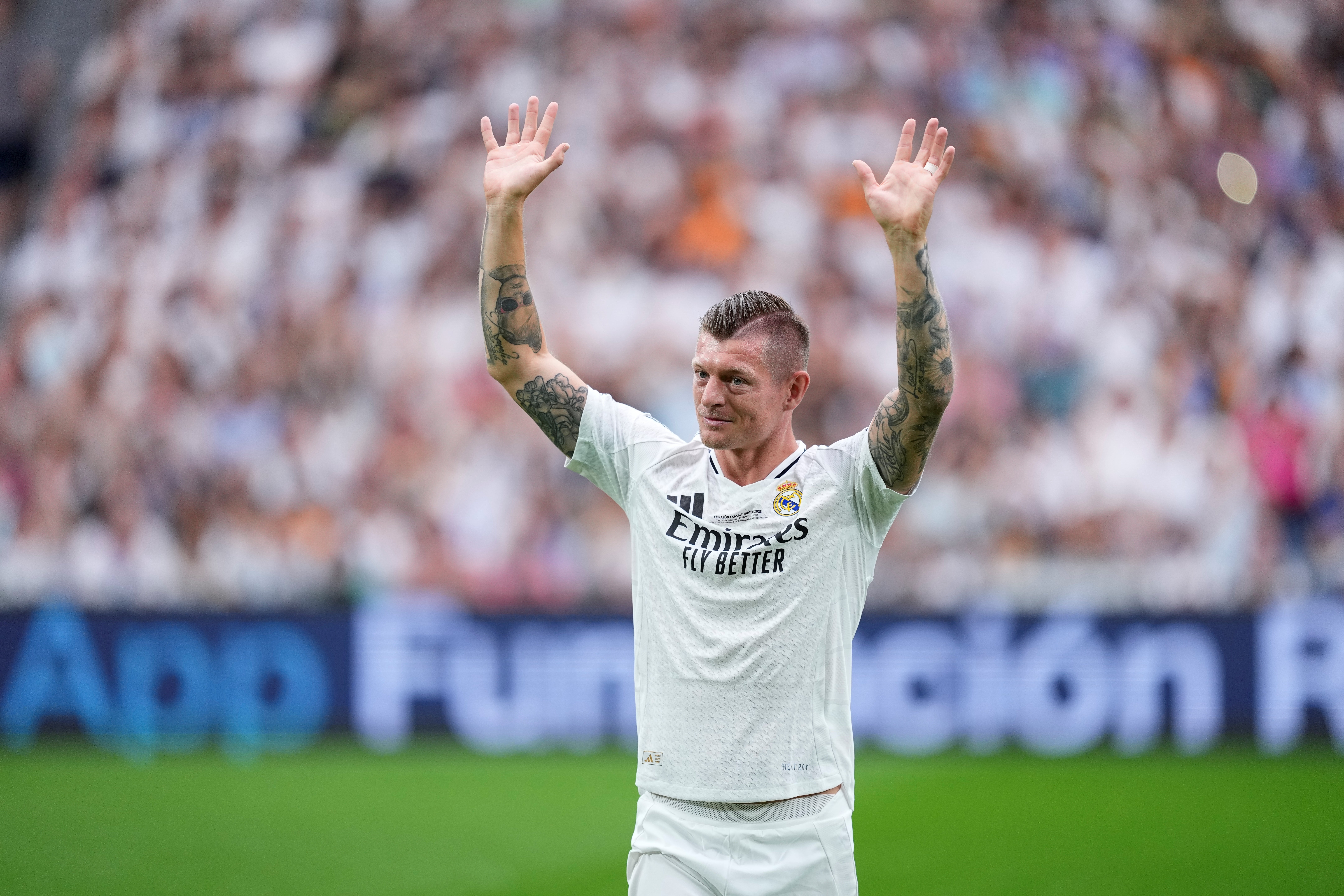 Kroos, Marcelo y Raúl brillan en el empate entre leyendas del Real Madrid y Borussia Dortmund Kroos, Marcelo y Raúl brillan en el empate entre leyendas del Real Madrid y Borussia Dortmund