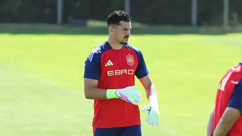 Alejandro Iturbe, portero de la selección española sub-21 Alejandro Iturbe, portero de la selección española sub-21