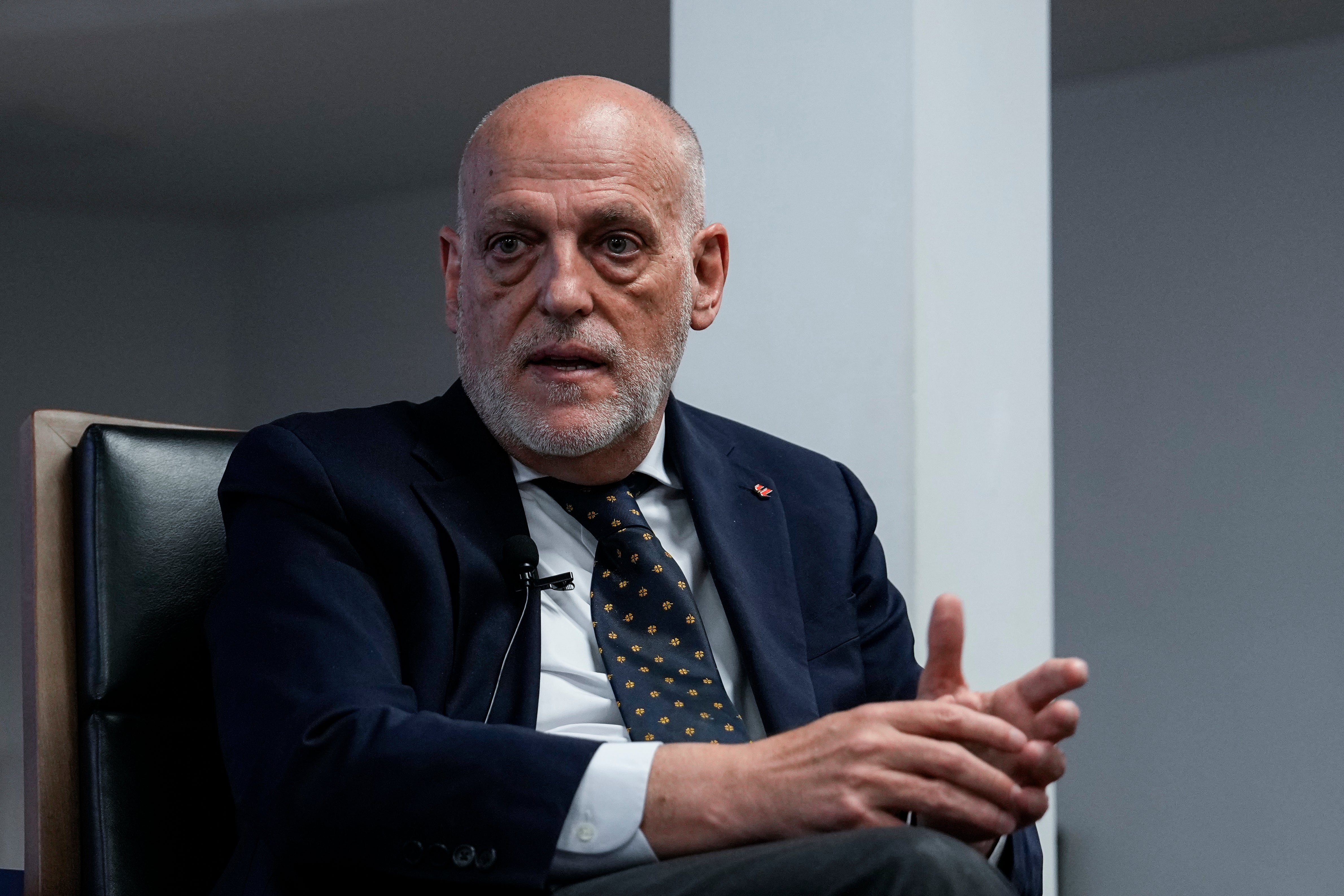 Javier Tebas: "Este Mundial de Clubes no tiene ni pies ni cabeza" Javier Tebas: "Este Mundial de Clubes no tiene ni pies ni cabeza"