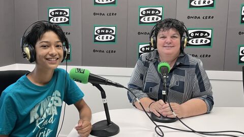 Santiago, concursante de la Voz Kids 2025.