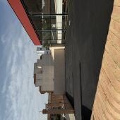 Imagen asfaltado ampliación Colegio Lorenzo Medina (Valdepeñas)